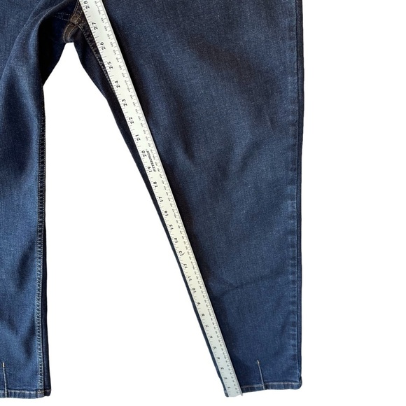 Saint & Sofia Pixie Pleat Mom Jeans Indigo Blue Womens Size UK 32 - Picture 6 of 9